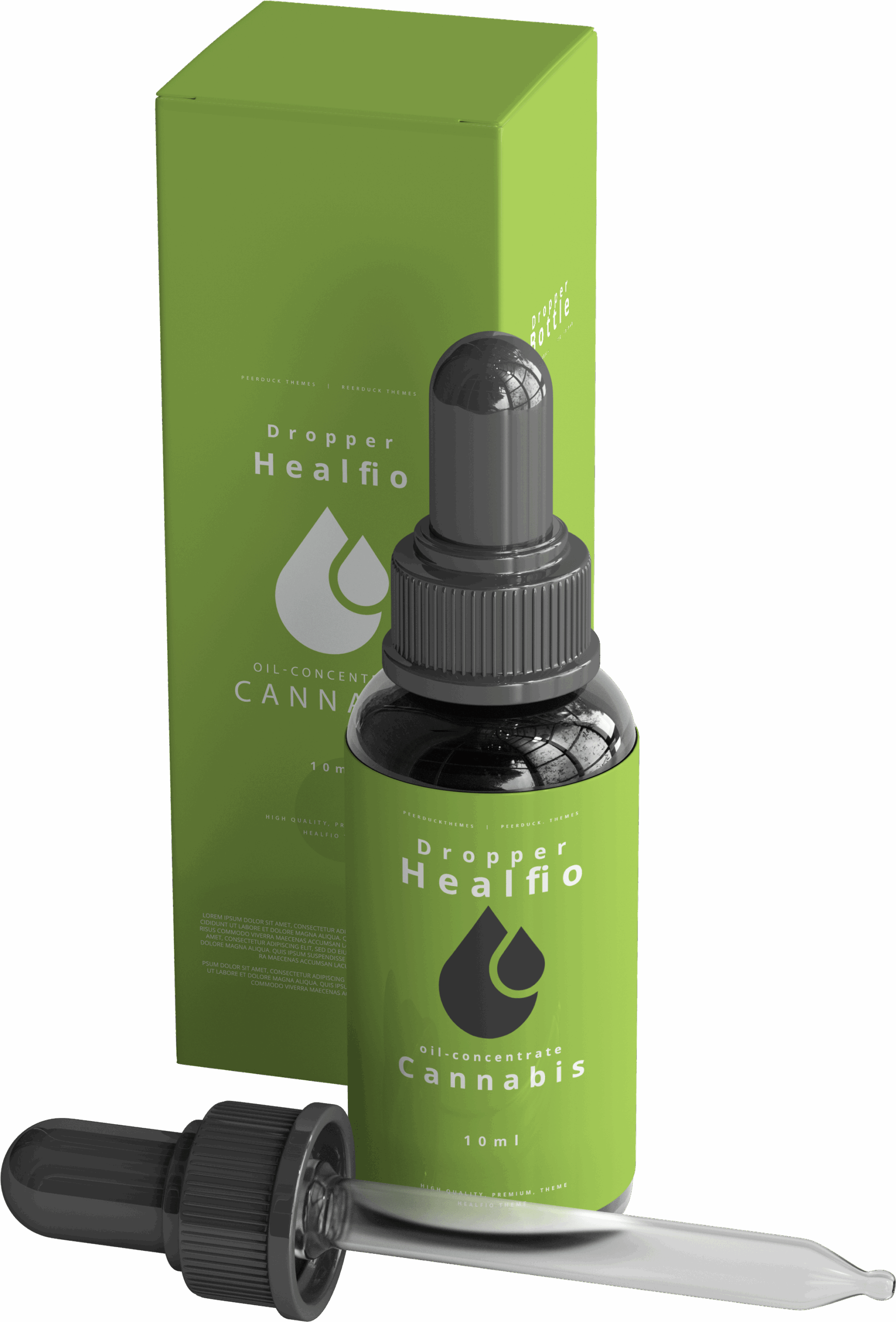 CBD Oil Dropper, 5ml